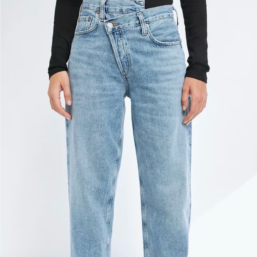 AGOLDE - Criss Cross Straight Jeans